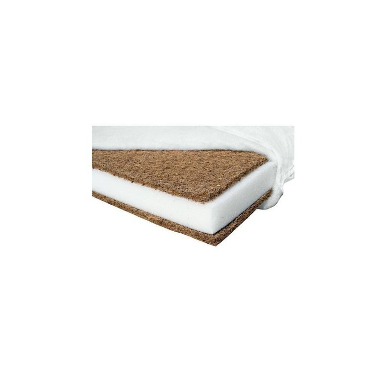 BabyNeeds - Saltea pentru copii Cocos Confort II, 90x50x8 cm fotografia produsului