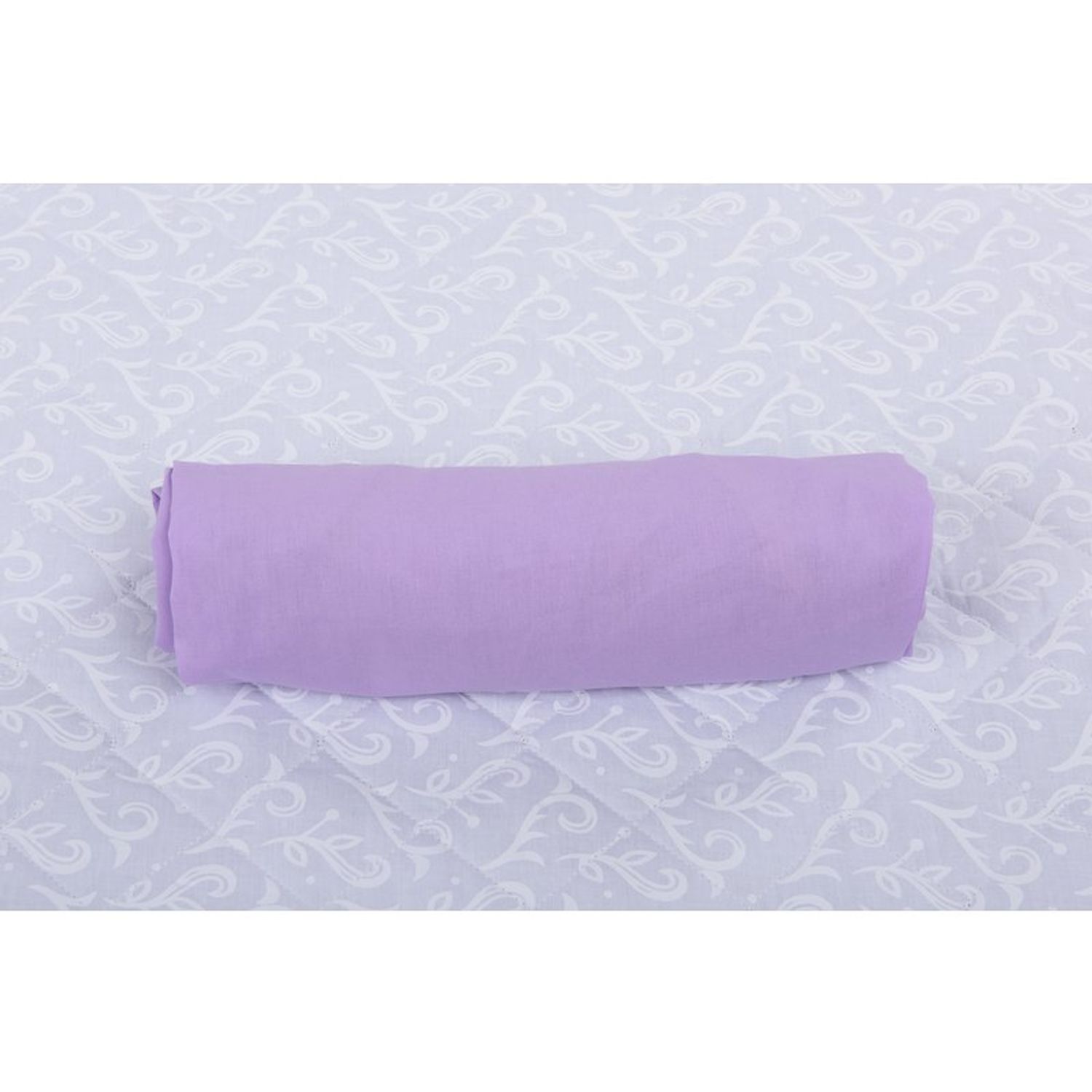 BabyNeeds - Cearceaf cu elastic 120x60 cm, Lila fotografia produsului