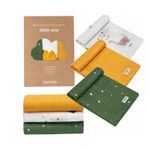 Lionelo - Set 3 scutece multifunctionale Dino, Din Bambus, 70x70 cm, Multicolor fotografia produsului View 2 S