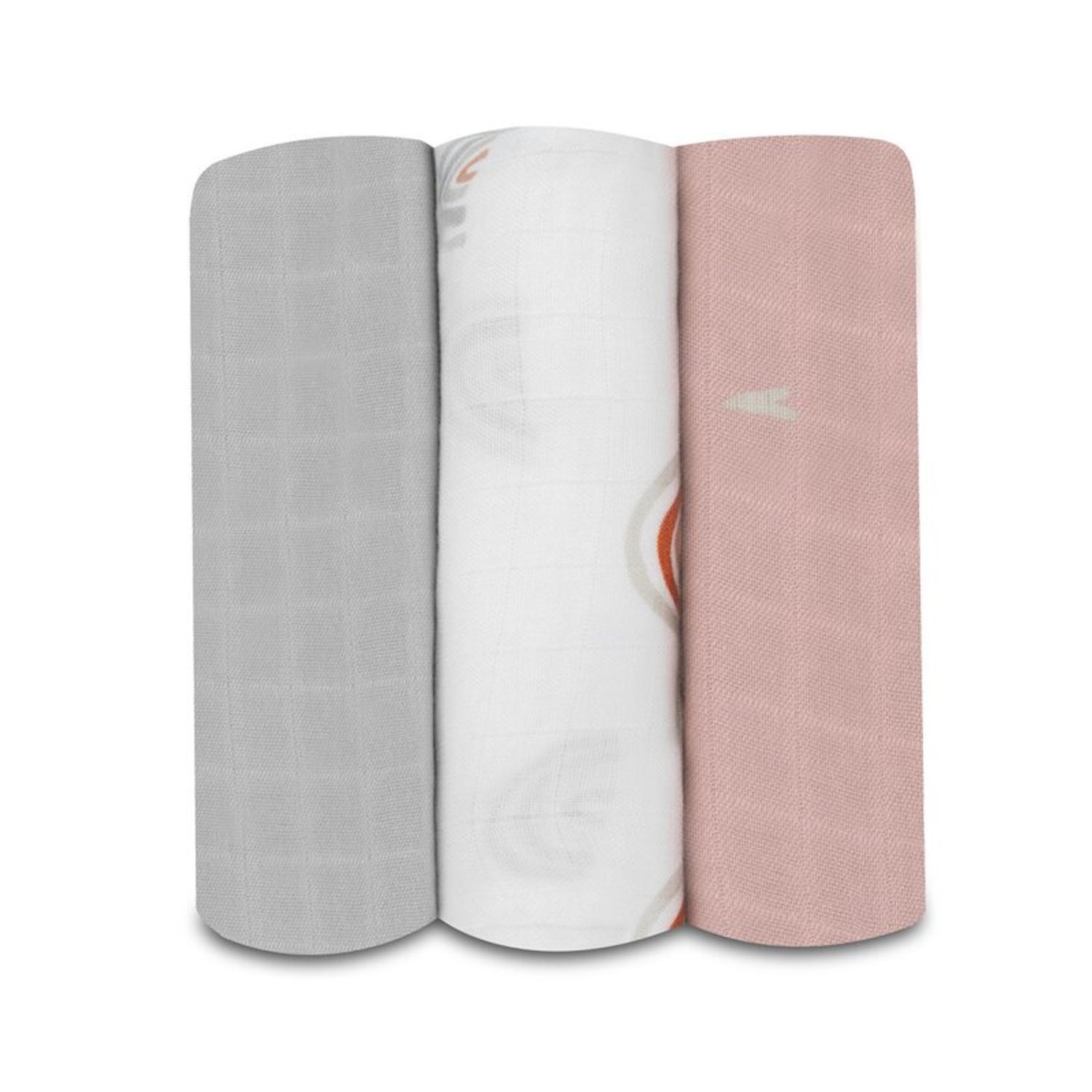 Lionelo - Set 3 scutece multifunctionale Rainbow, Din Bambus, 70x70 cm, Multicolor fotografia produsului View 3 L