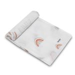 Lionelo - Set 3 scutece multifunctionale Rainbow, Din Bambus, 70x70 cm, Multicolor fotografia produsului View 7 S
