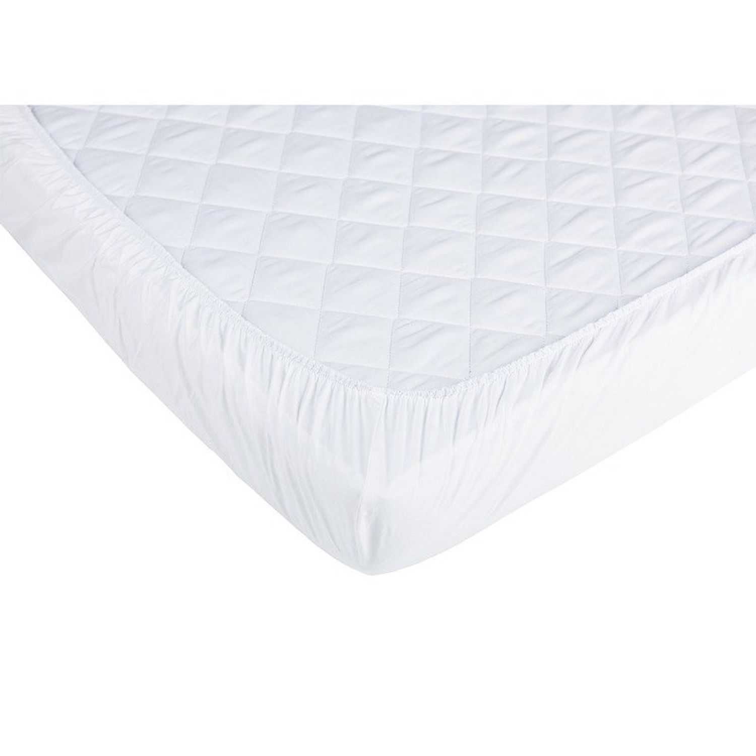 BabyNeeds - Cearceaf cu elastic 120x60 cm, Alb fotografia produsului View 2 L