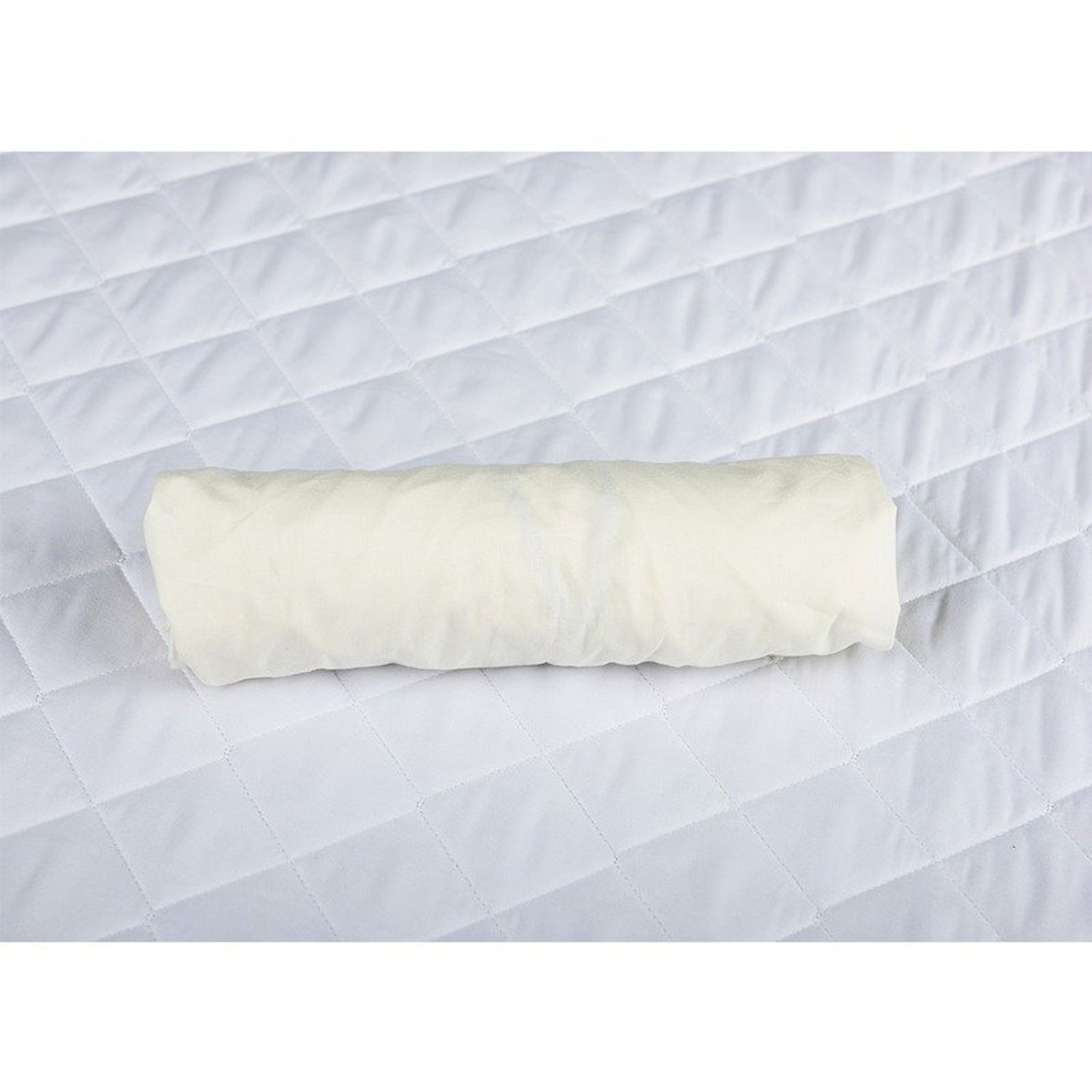 BabyNeeds - Cearceaf cu elastic 120x60 cm, Crem fotografia produsului