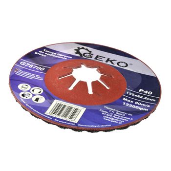 Disc din fibra pentru slefuire 125mm, geko