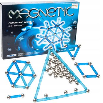 Puzzle magnetic MAG 84 piese, Malplay 101528