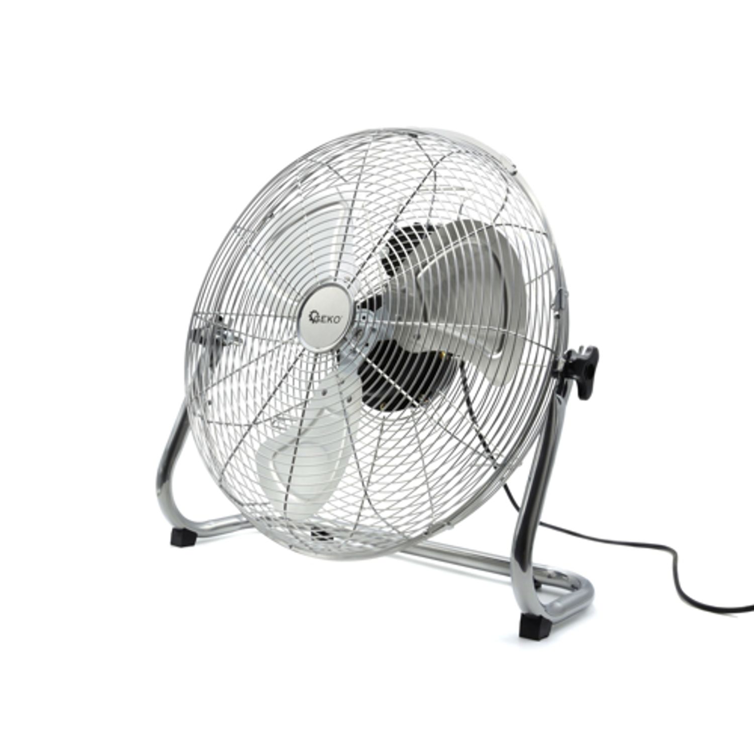 Ventilator de podea 40cm INOX, GEKO G80470 fotografia produsului
