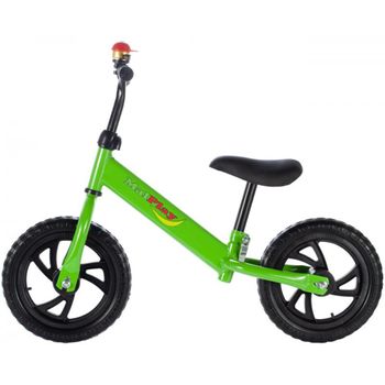Bicicleta fara pedale Malplay, Verde, 107839