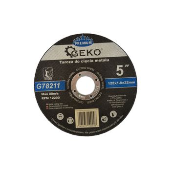 Disc pentru slefuirea uscata a gresiei portelanate 125 mm granulatie 3000 Geko G78943