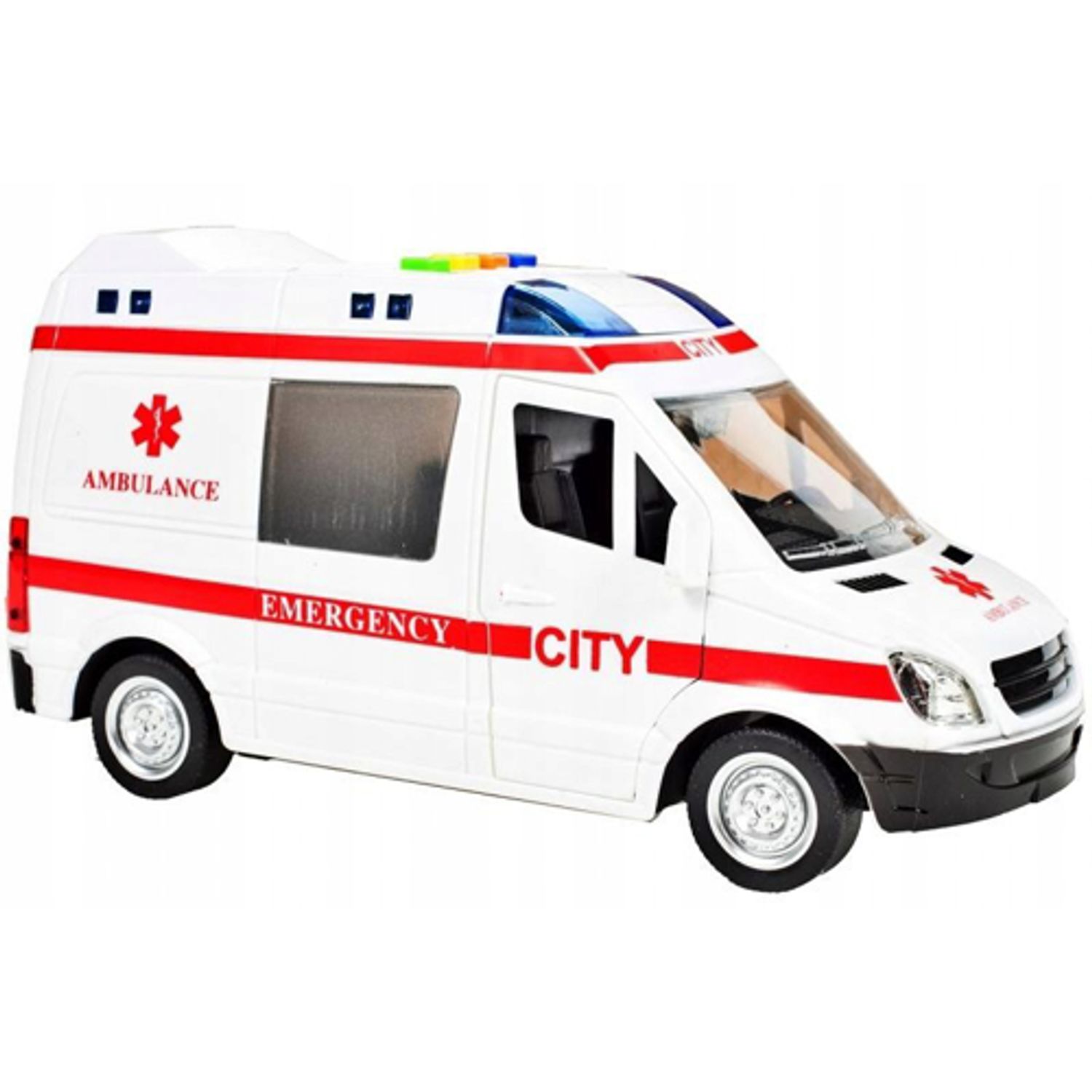 Ambulanta cu sunet si lumini, Malplay, 103781 fotografia produsului