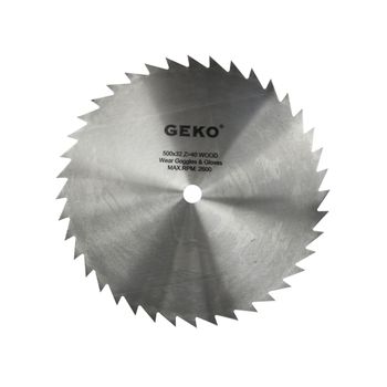 Disc circular pentru lemn 500x32x40T, Geko G00073 elefant.ro imagine 2022