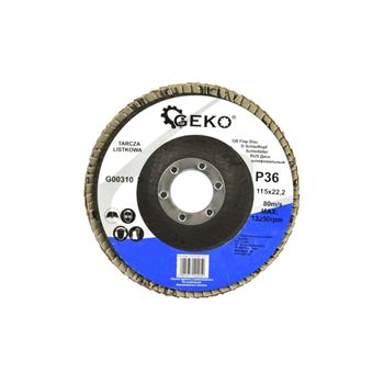 Disc lamelar pentru slefuire 115mm, geko