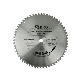 Disc pentru lemn 500x32x60T, Geko G00171