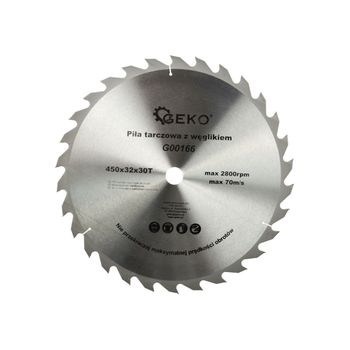 Disc pentru lemn 450x32x30T, Geko G00166