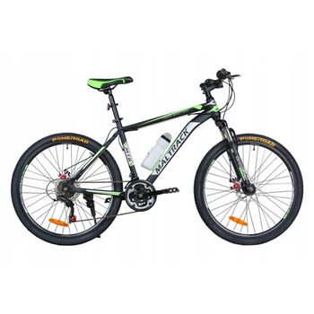 Bicicleta MalTrack MTB 26" TEAM-STEEL, culoare negru-verde