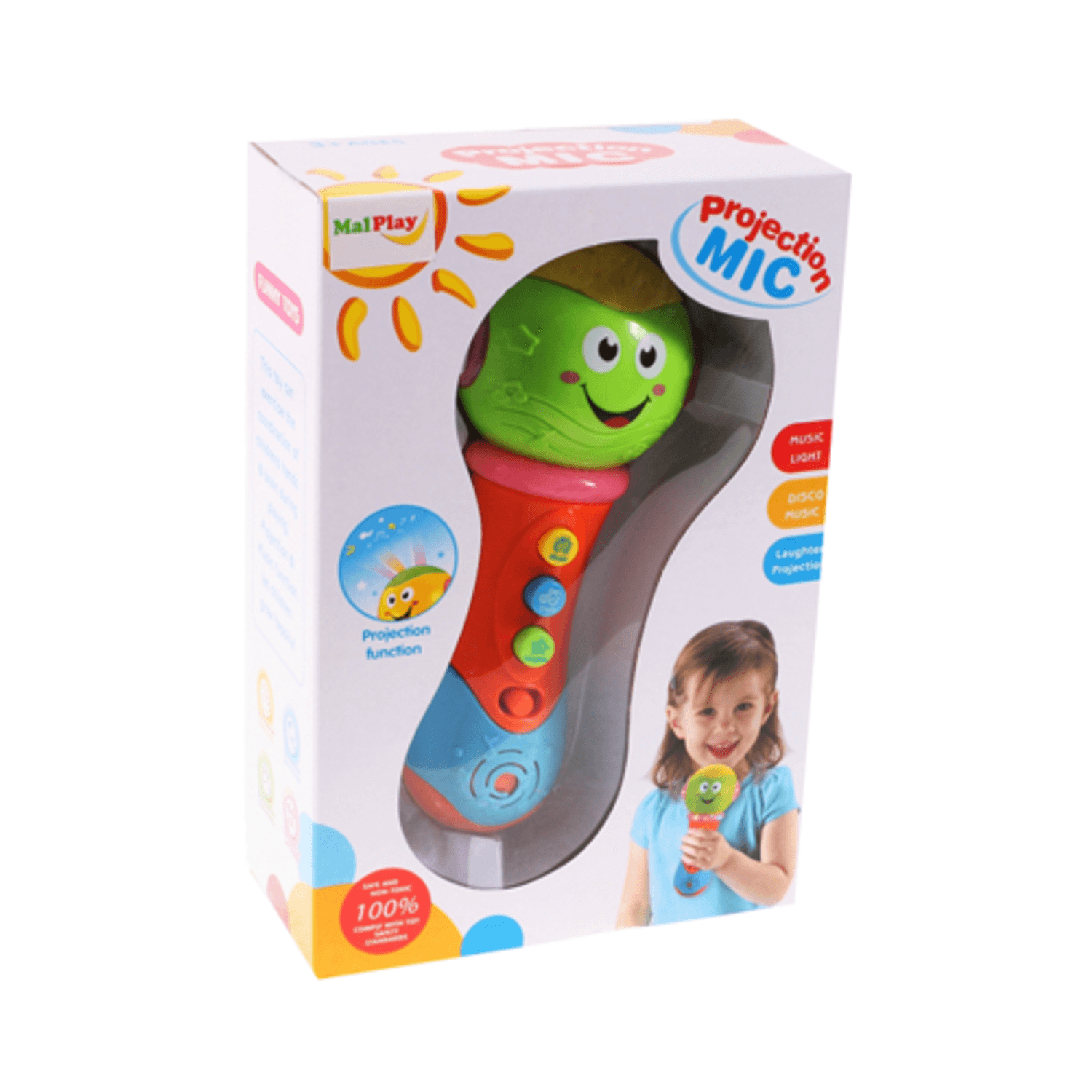 Microfon pentru copii, Malplay 101660 fotografia produsului