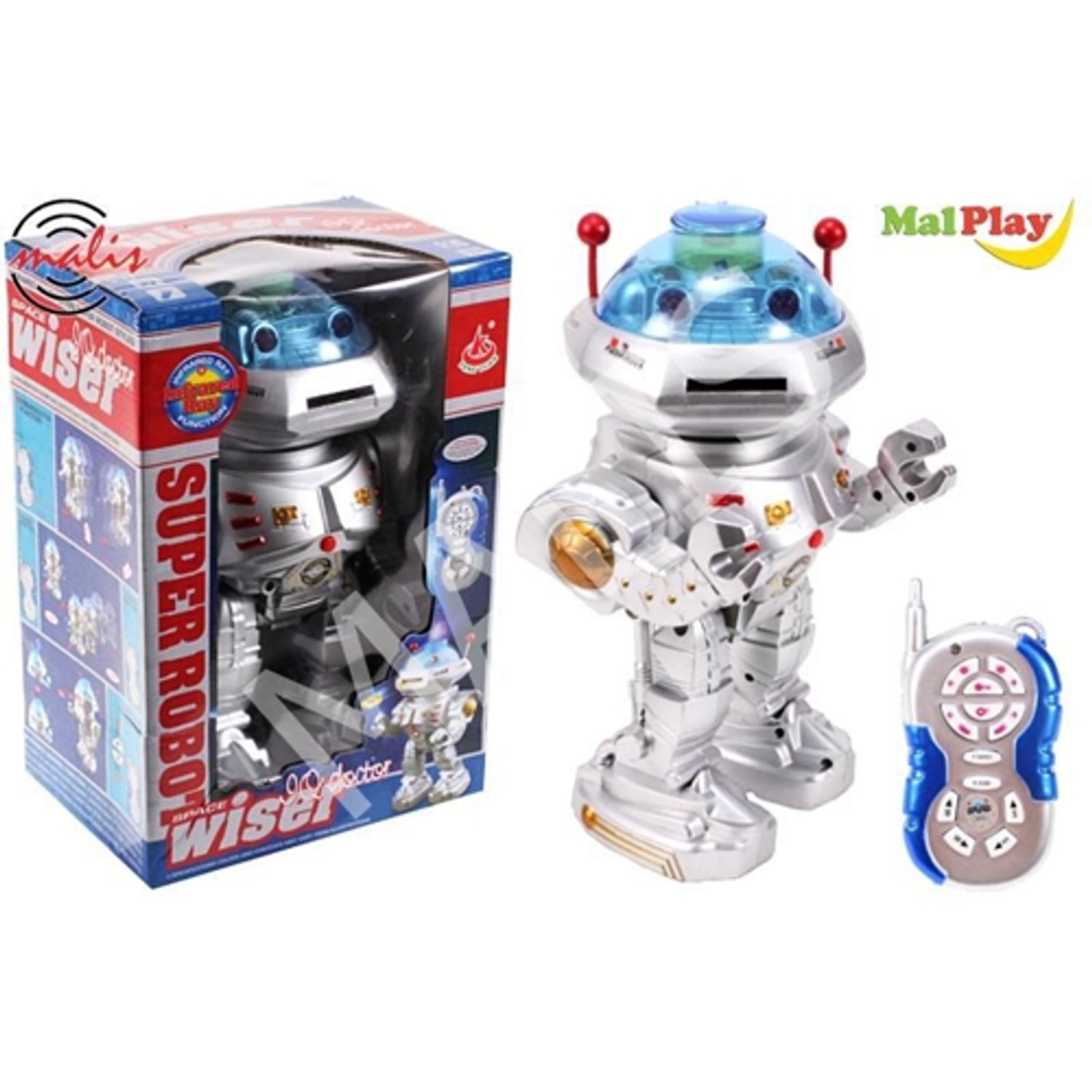 Robot cu telecomanda SPACE WISER 31x21cm, Malplay 102210 fotografia produsului