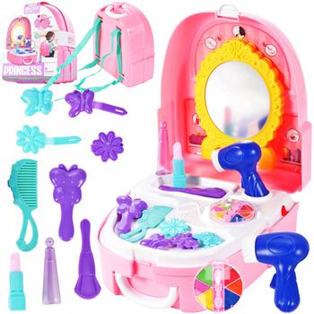 Masa de toaleta cu accesorii pentru fetite, Malplay 107989