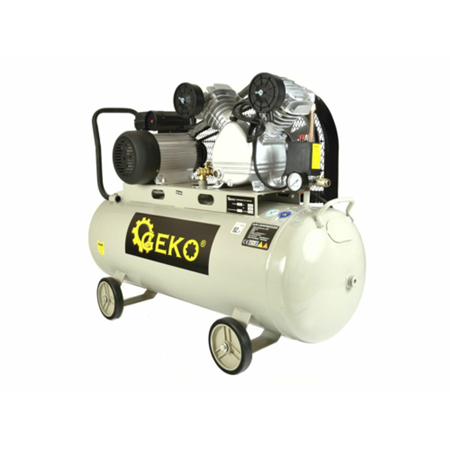 Compresor 100L, tipV BIG, 3kW, 390l/min, GEKO G80309 fotografia produsului