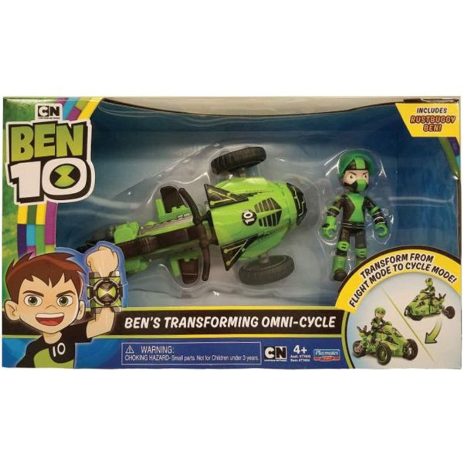 Set joaca Ben 10, Vehicul Extraterestru Cu Figurina Rustbuggy Ben fotografia produsului View 4 L