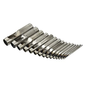 Set 15 perforatoare pentru piele 2 -22 mm, geko g01822