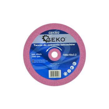 Disc abraziv pentru masini electrice de ascutit lanturi, Geko G81202
