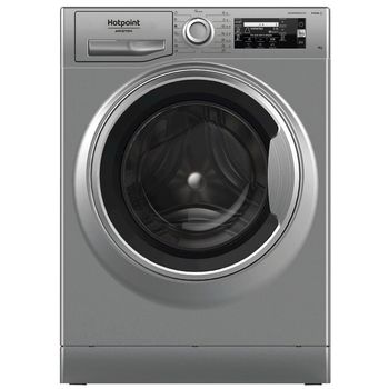 Masina de spalat rufe hotpoint nlcd945ssaeun, 9 kg, 1400 rpm, display, steam refresh, child lock, argintiu