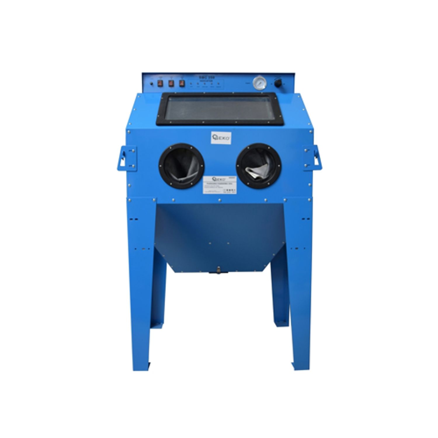 Cabina de sablat cu capacitate de 350L, Geko G02027 fotografia produsului