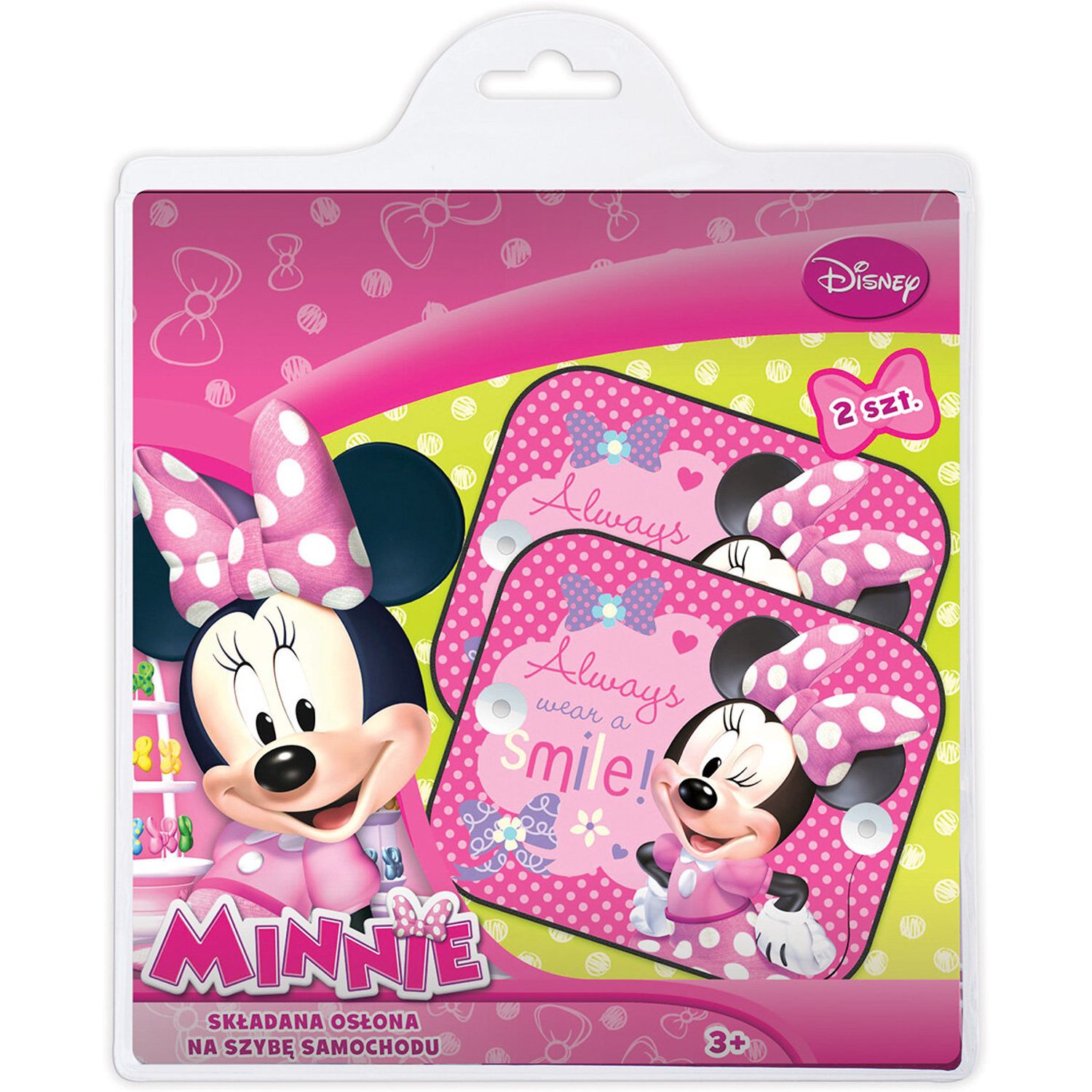 Set 2 parasolare auto Minnie fotografia produsului View 2 L