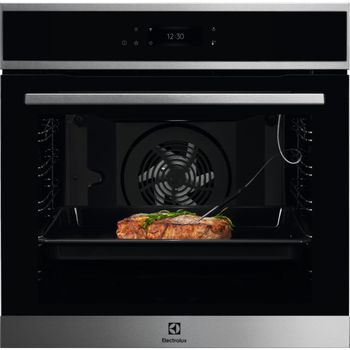 Cuptor incorporabil electrolux sensecook eoe8p39wx, electric, 72 l, 17 functii, wi-fi, grill, display, inox/negru