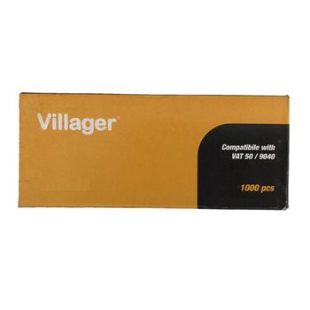Set 1000 capse pentru capsator pneumatic 22 mm, villager vl019086