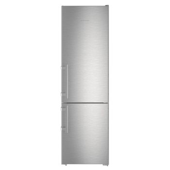 Combina frigorifica liebherr cnef 4015, 356 l, no frost, display, alarma usa, supercool, h 201.1 cm, inox