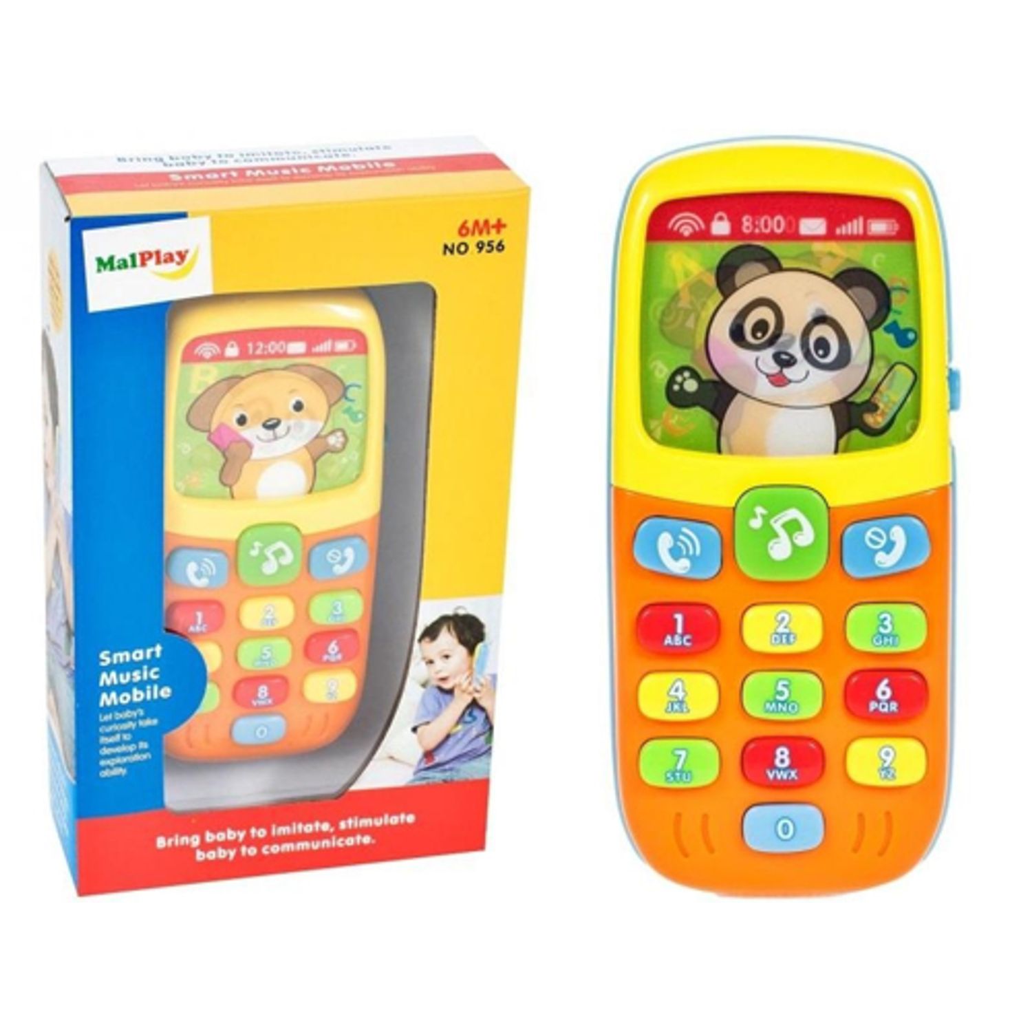 Telefon muzical pentru copii, Malplay 104883 fotografia produsului