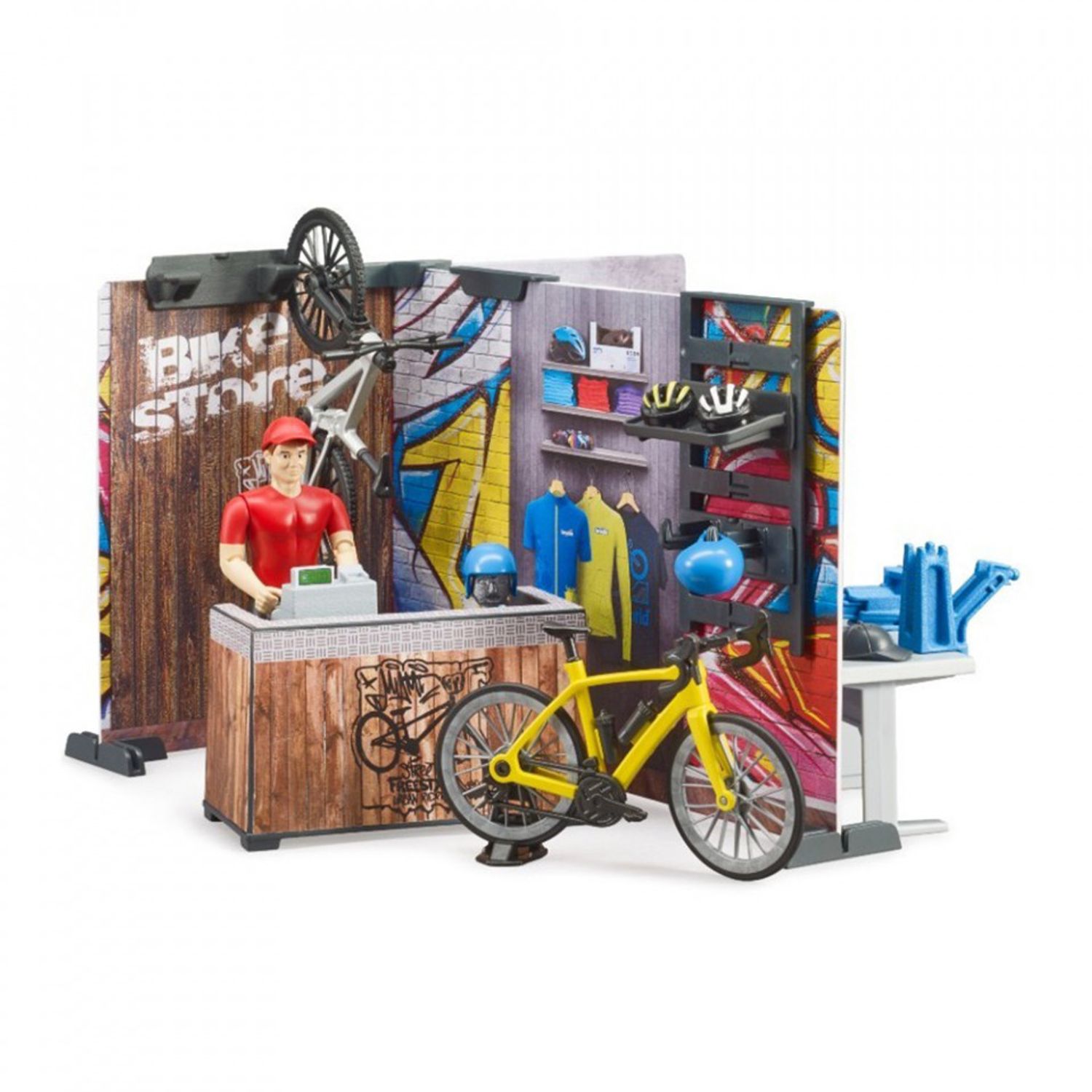 Set de joaca Bruder, bworld - Service si magazin de biciclete fotografia produsului View 2 L