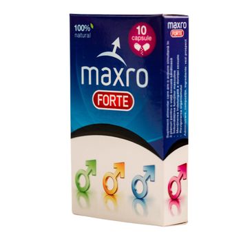Maxro Forte – erectie & potenta | Formula 100% naturala | 10 capsule Maxro elefant
