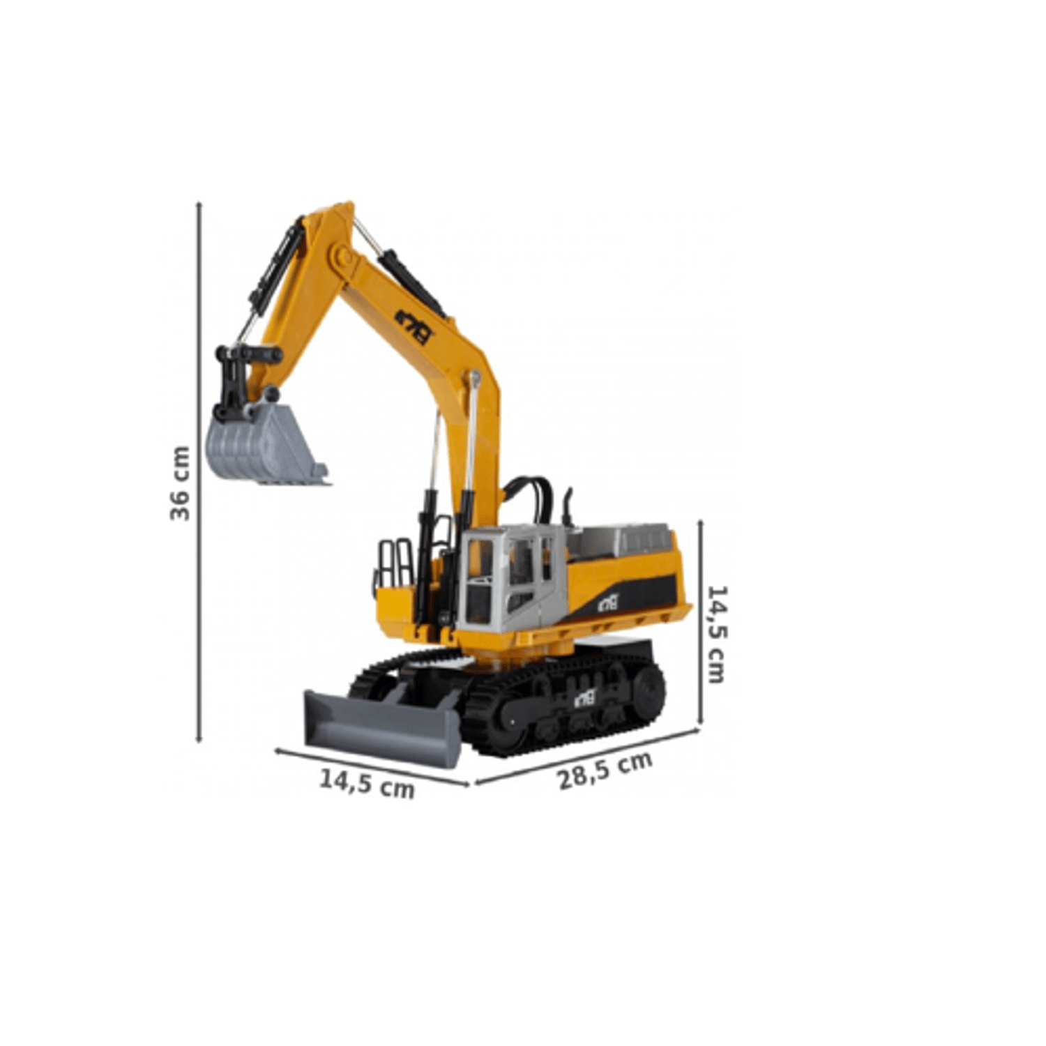 Excavator RC Giant 12 canale, MalPlay 108508 fotografia produsului