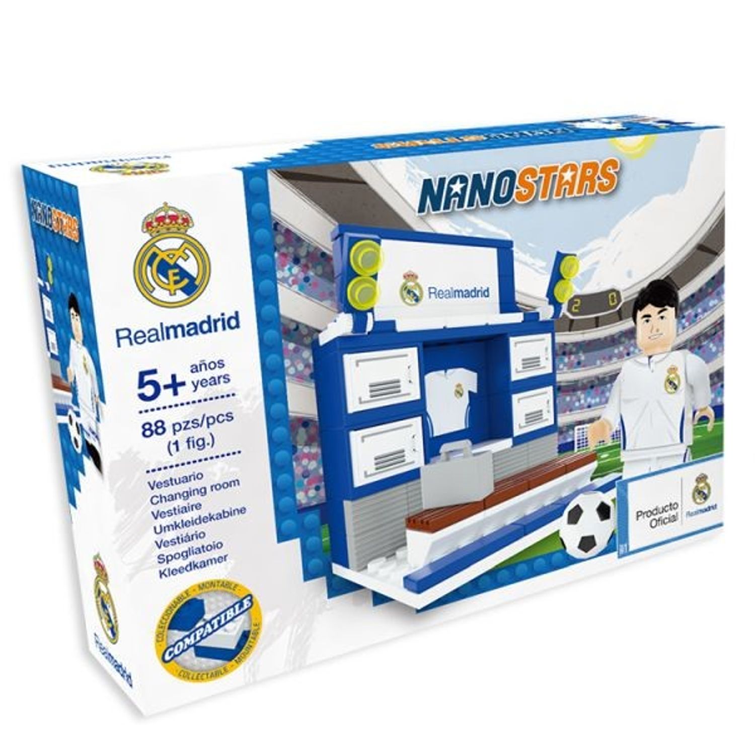 Nanostars Real Madrid vestiar fotografia produsului View 4 L