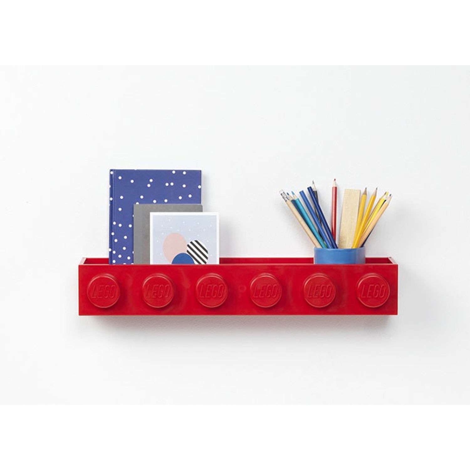 Suport LEGO pentru carti - Rosu fotografia produsului View 2 L