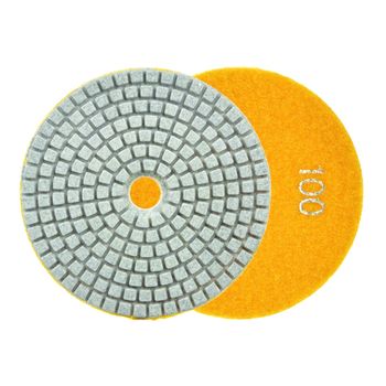 Disc diamantat pentru slefuirea umeda a gresiei, 100 mm, Geko G78911 elefant.ro imagine noua 2022
