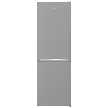 Combina frigorifica beko rcna366k40xbn, neofrost dual cooling, 324 l, iluminare led, h 186 cm, metal look