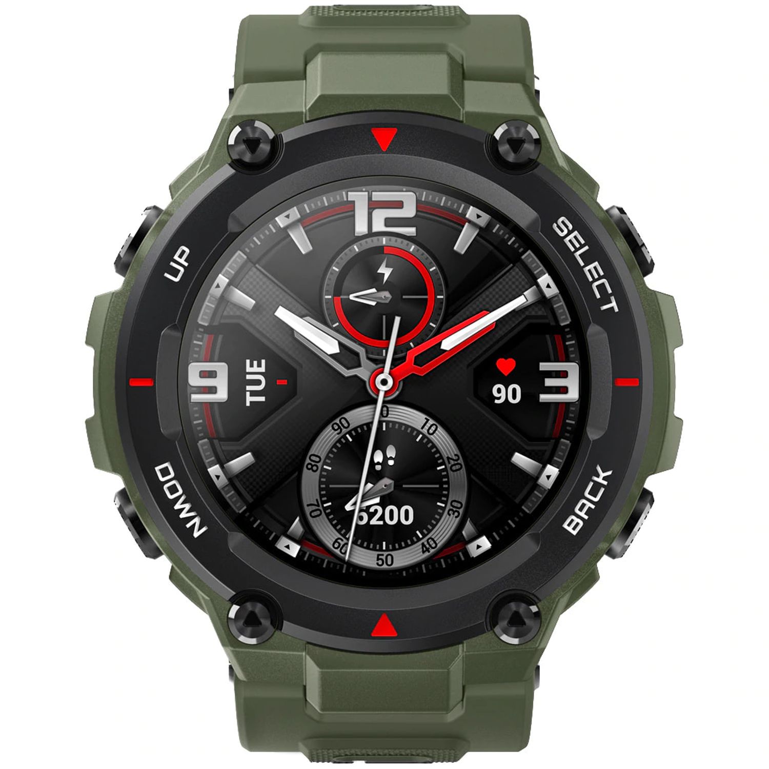 Smartwach Amazfit T-Rex Army Green fotografia produsului
