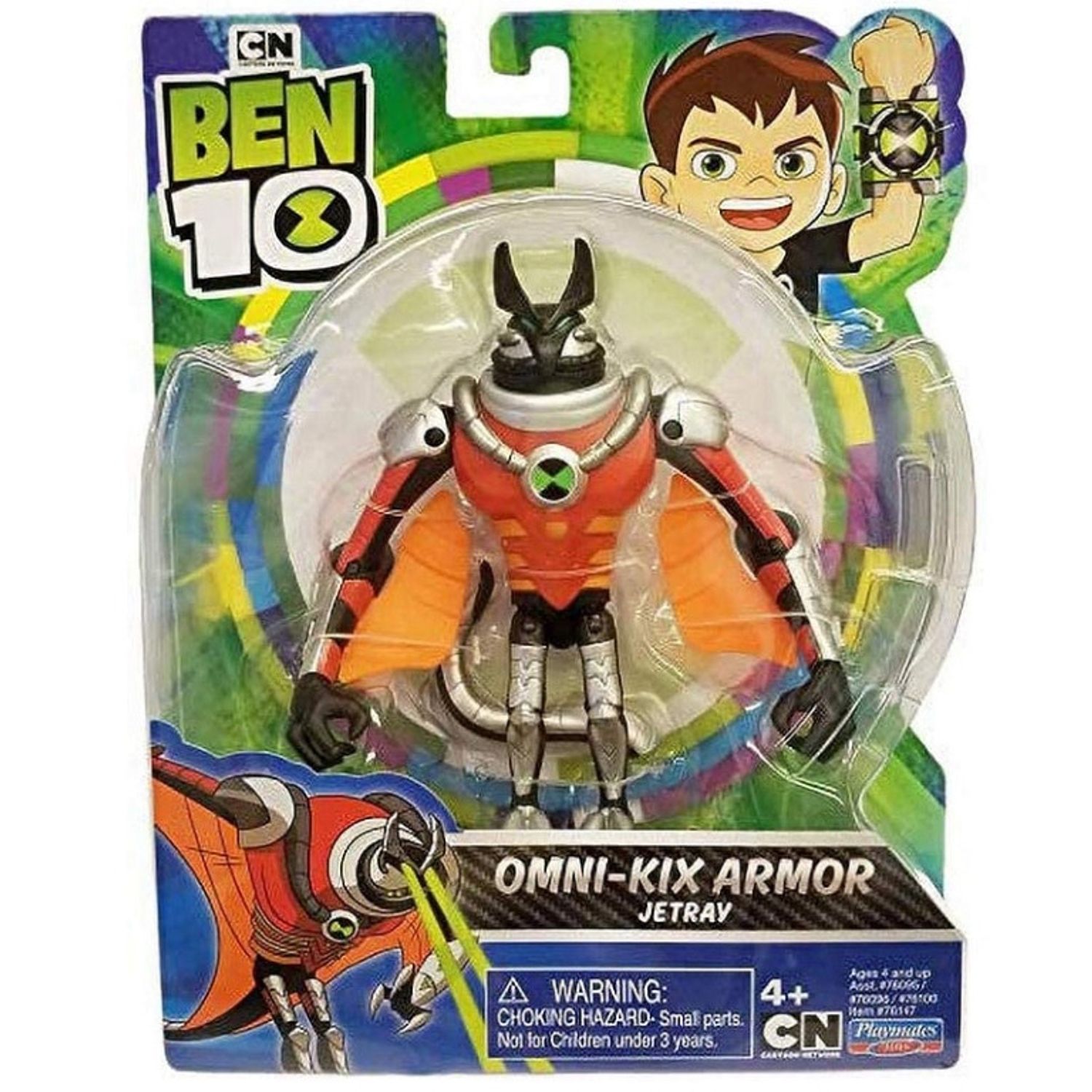 Figurina Ben 10 Omni-Kix Armor Jetray, 12 Cm fotografia produsului View 2 L