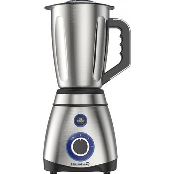 Blender cu rasnita, Hausberg HB-7763, 600 W, recipient din inox 1.5 L, doua viteze cu pulsatii