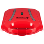 Sandwich-maker Hausberg HB-3535RS, 800 W, rosu, model grill fotografia produsului