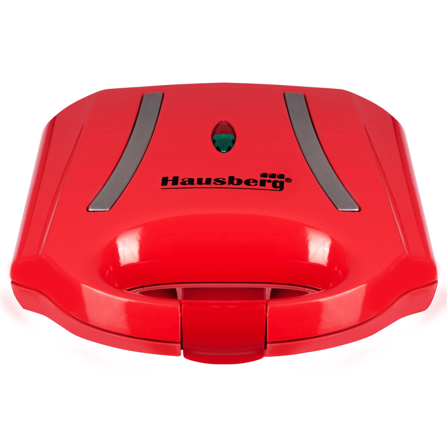 Sandwich-maker Hausberg HB-3535RS, 800 W, rosu, model grill fotografia produsului