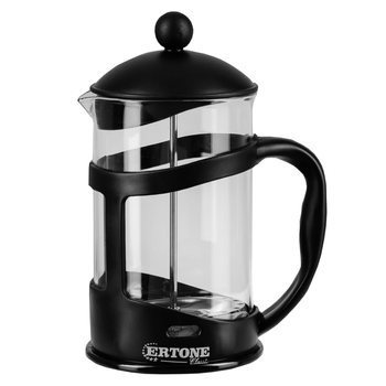 Infuzor Din Sticla Pentru Cafea/Ceai HB-H 129, Filtru Inox, 800 Ml