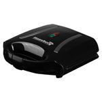 Sandwich-maker Hausberg HB-3535NG, 800 W, negru, model grill fotografia produsului View 2 S