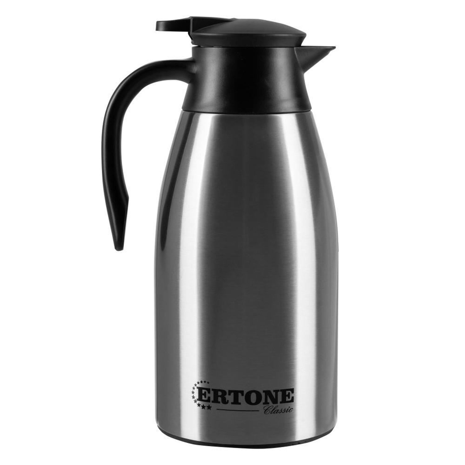 Cana termorezistenta Ertone MN-448, de 2 L, design modern, Inox fotografia produsului