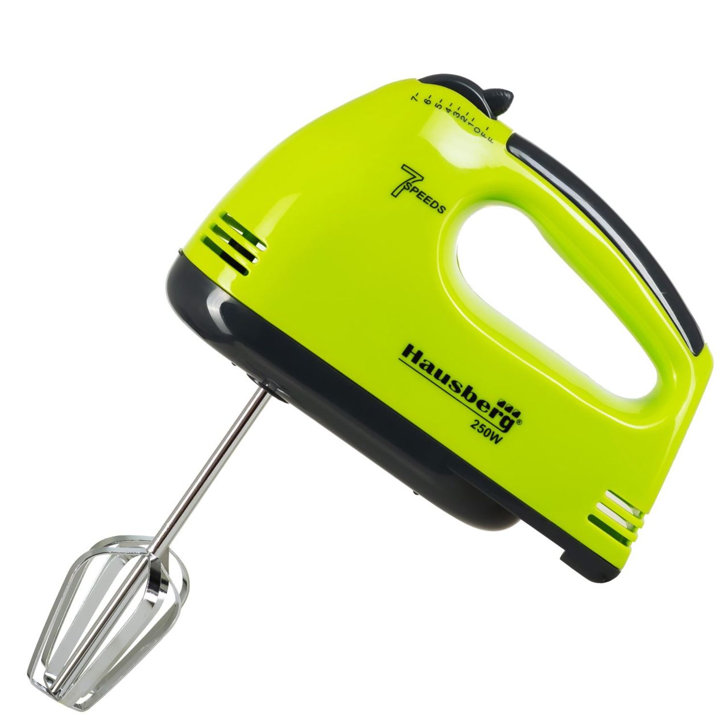 Mixer de mana, Hausberg HB-4112VR, Alb/Verde, 250 W, 7 viteze fotografia produsului