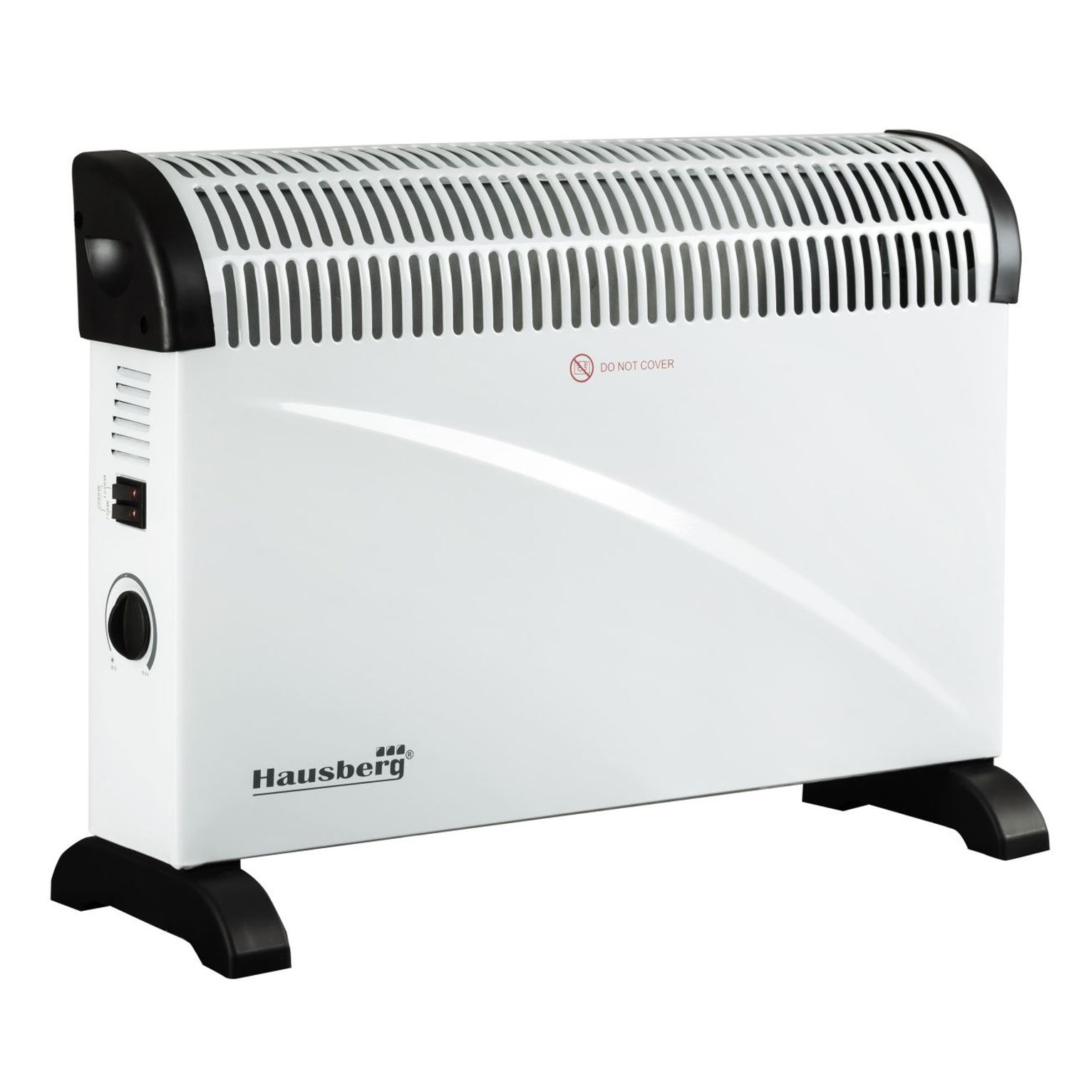Convector electric Hausberg HB-8200, 2000 W, 3 nivele de putere, termostat reglabil fotografia produsului View 2 L