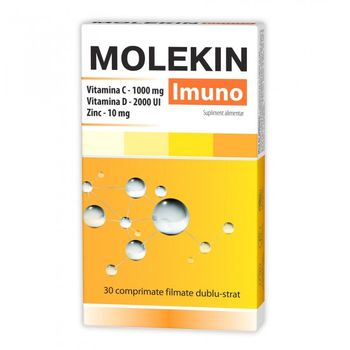 Supliment Alimentar Molekin Imuno 30cpr Zdrovit elefant.ro Minerale & Vitamine